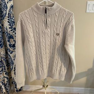Chaps cream sweater